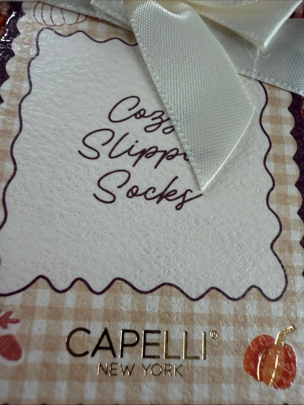 Capelli New York Cozy Slipper Socks
